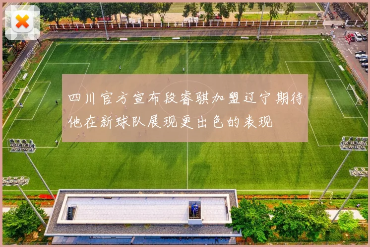 四川官方宣布段睿骐加盟辽宁期待他在新球队展现更出色的表现